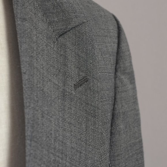 Hart Schaffner & Marx Men's Suit Wool Gray 42R 34X34 - Picture 9 of 12